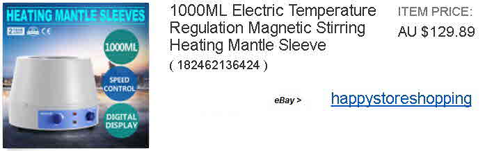 150W 220V 1000ML Magnetic Stirrer Mixer Machine w- Heating Hot Plate Laboratory
