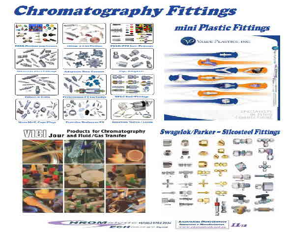 Chromatography Fittings Catalog