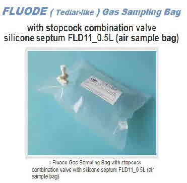 Fluode 0.5L GasSamplingBag